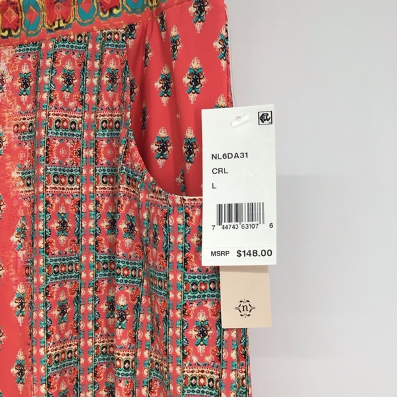 Nanette Lepore Swim NWT 2-Piece Set Cover Tunic & Pants Multicolored Size Large - Picture 8 of 13